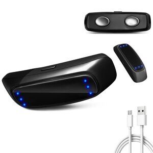 Smart Anti Snoring Device Chin Mounted Pulse Feedback 6 Modes Portable Relief